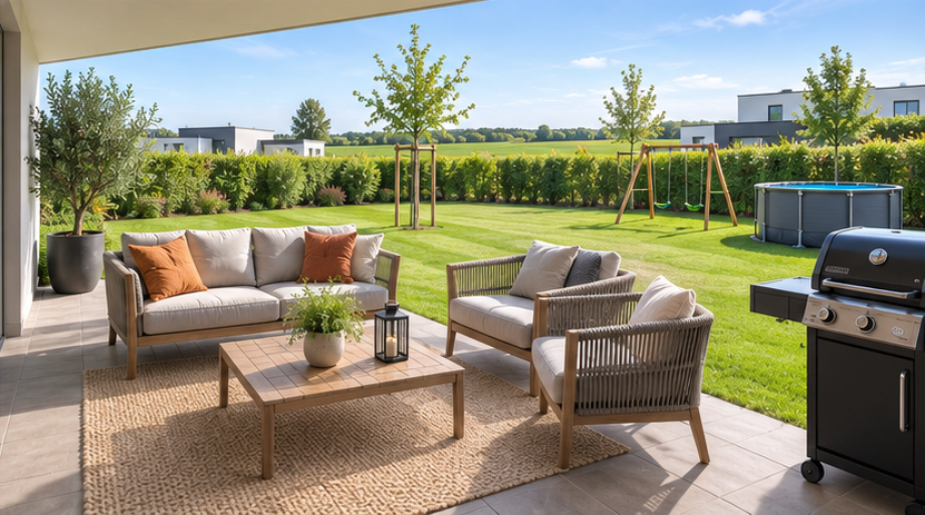Rare - T4 grand confort avec jardin exclusif !