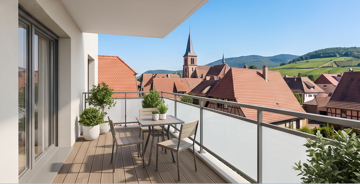Appartement 3 pièces au coeur de l'Alsace