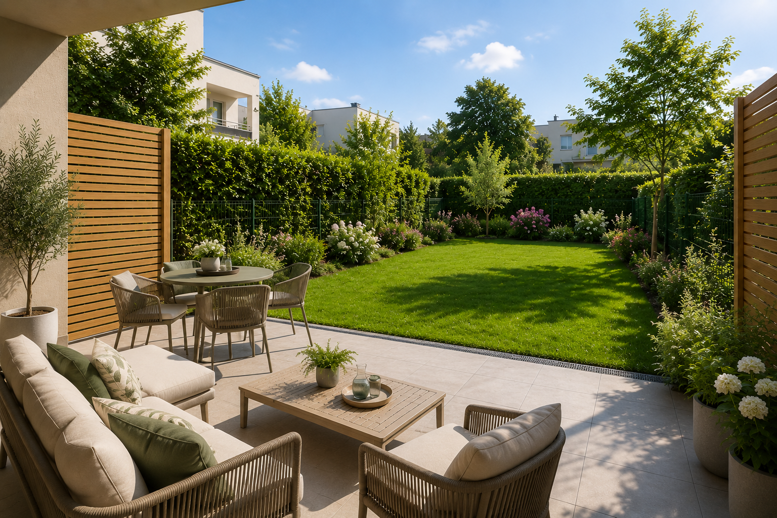 Beau 3p en rez-de-jardin proche Vendenheim
